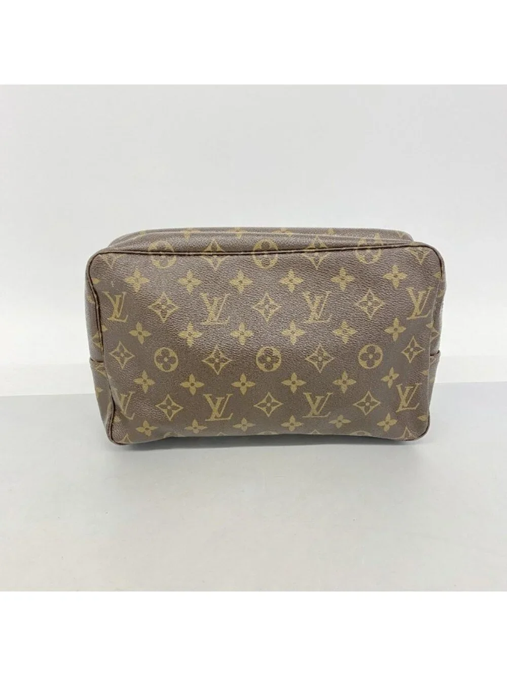 Louis Vuitton Pouch Monogram Trousse Toilet 28 Brown